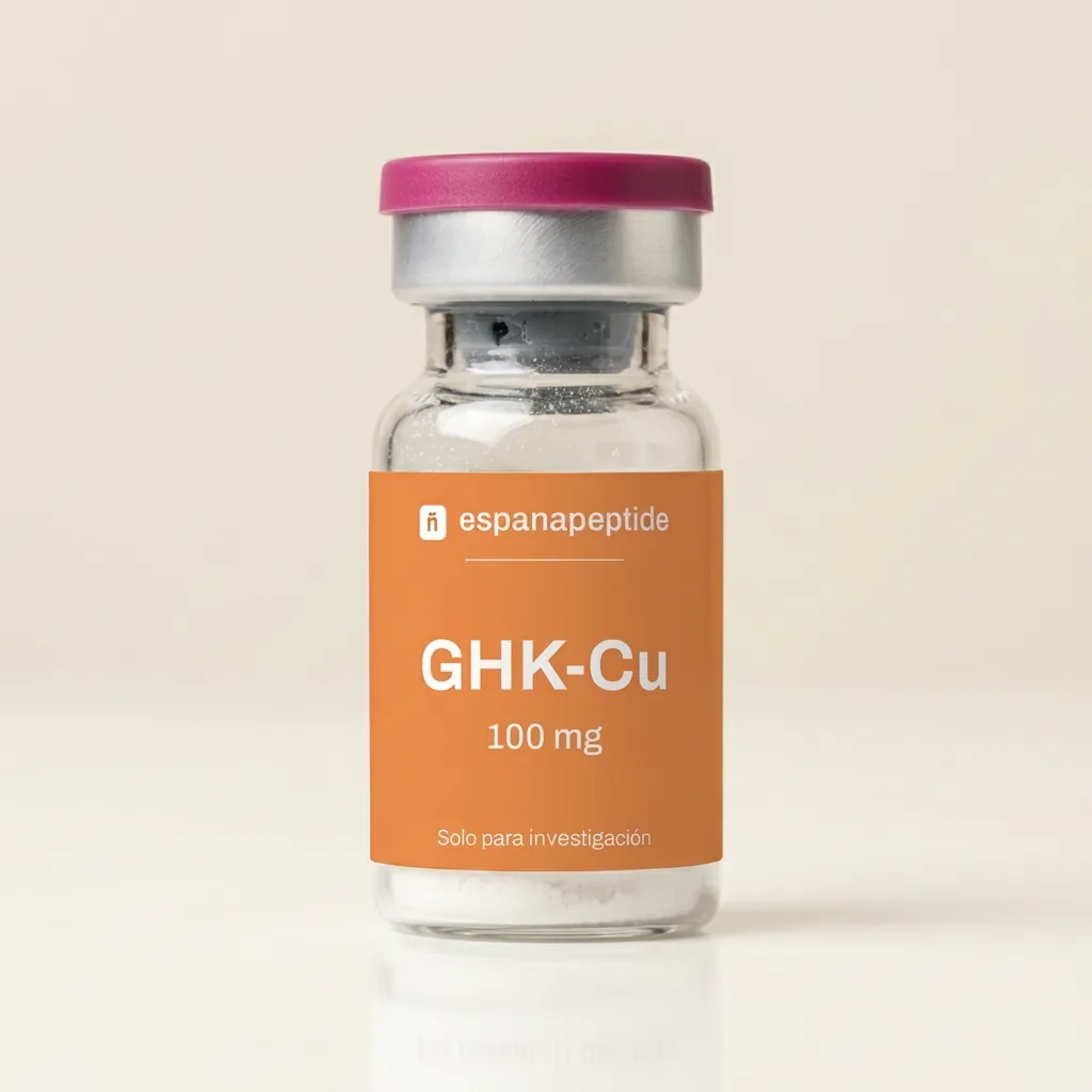 GHK-Cu 100mg vial de péptido de investigación