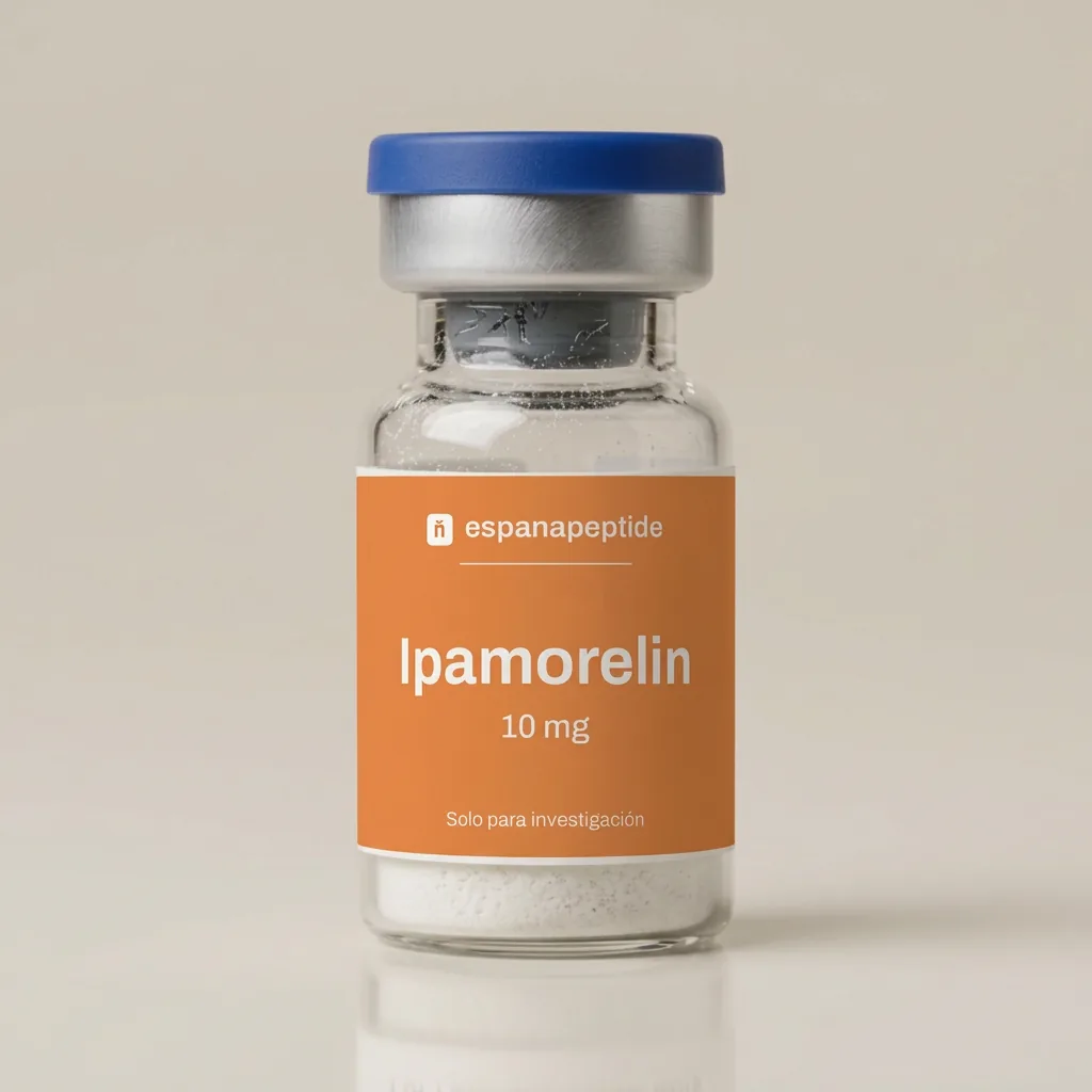 Ipamorelin 10mg vial de péptido de investigación