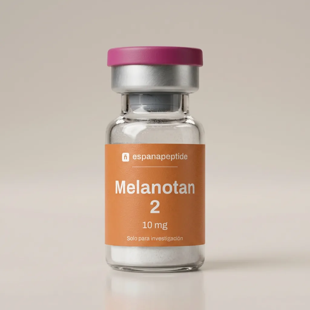 Melanotan 2 10mg vial de péptido de investigación