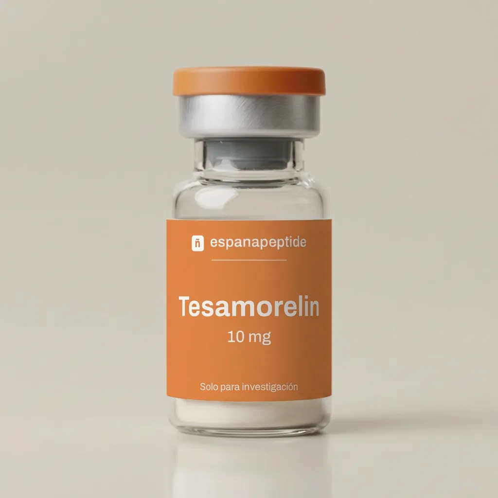 Tesamorelin 10mg vial de péptido de investigación