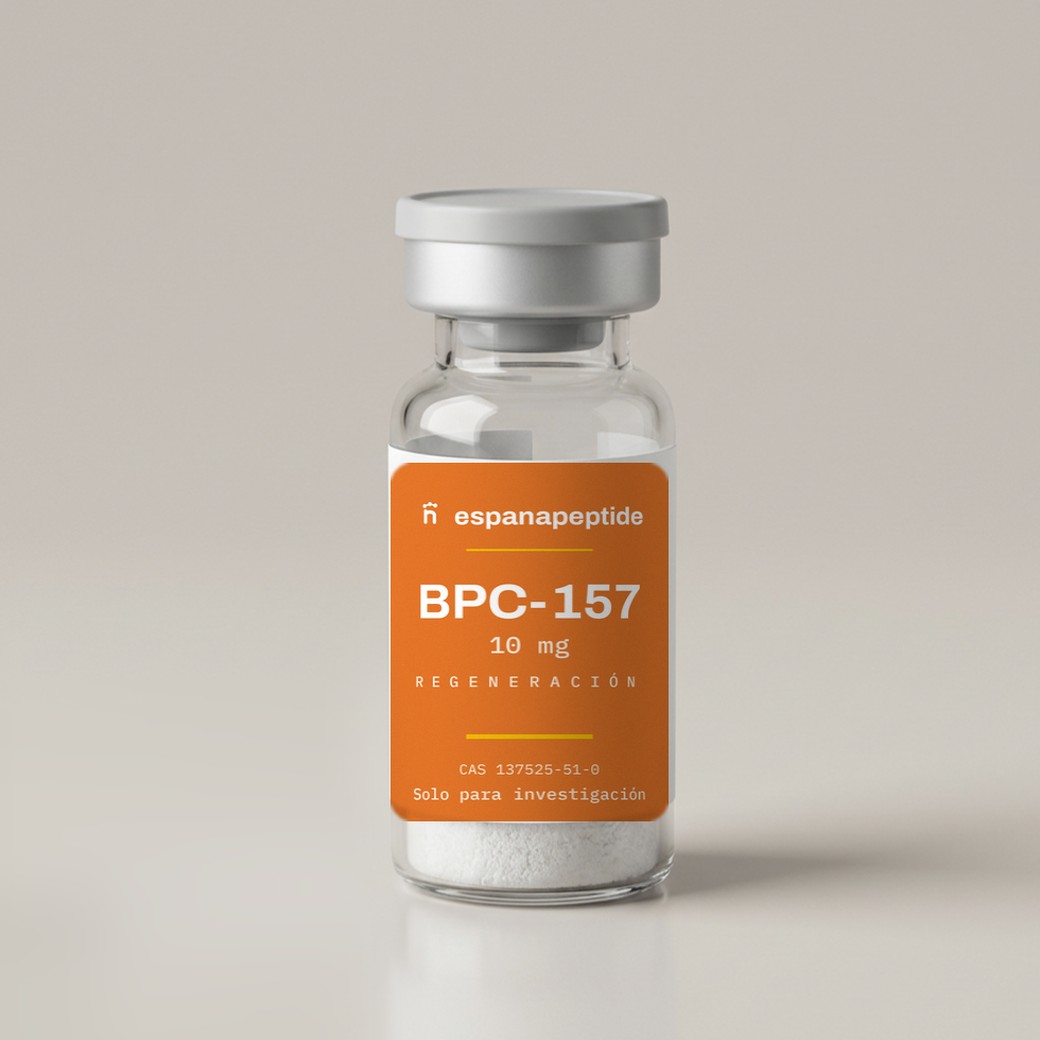 Vial de péptidos de investigación de EspañaPeptide