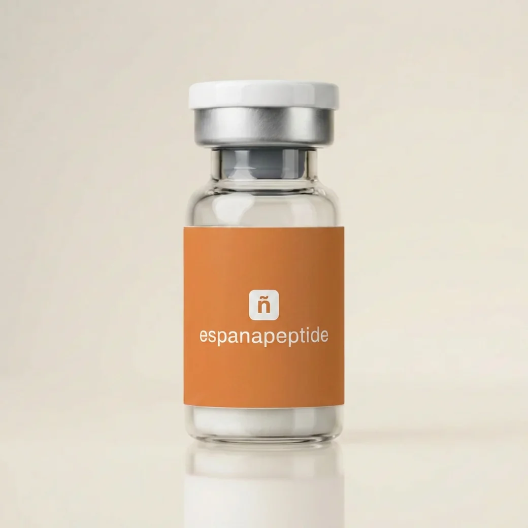 Vial de péptidos de investigación de EspañaPeptide